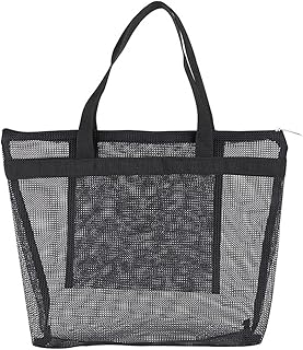 Bolsa de malla para ducha, portátil, para colgar en el dormitorio universitario, baño, ducha, para hombres y mujeres, color negro