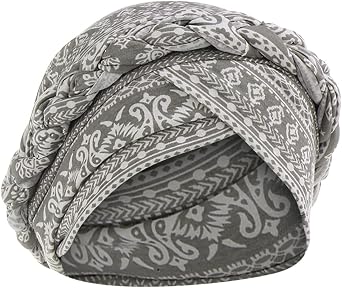 Lolvmvchi Mens Beanie Hat Muslim Cap Wrap Ruffle Caps Men Winter Knit Hats with Visor Warm Earflaps