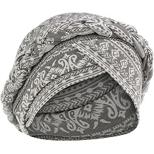 Lolvmvchi Mens Beanie Hat Muslim Cap Wrap Ruffle Caps Men Winter Knit Hats with Visor Warm Earflaps