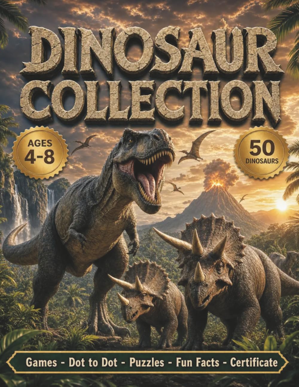 Dinosaur Collection: Coloring Book & Activities (Universe of Wonder)
