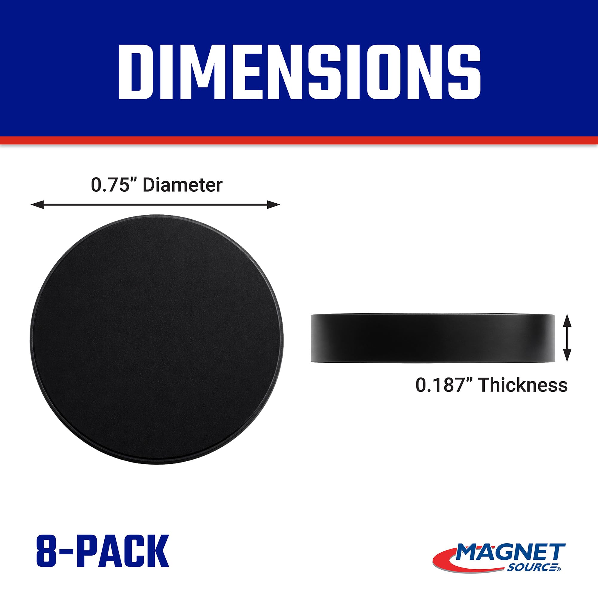 Ceramic Disc Magnets - Powerful & Durable -3
