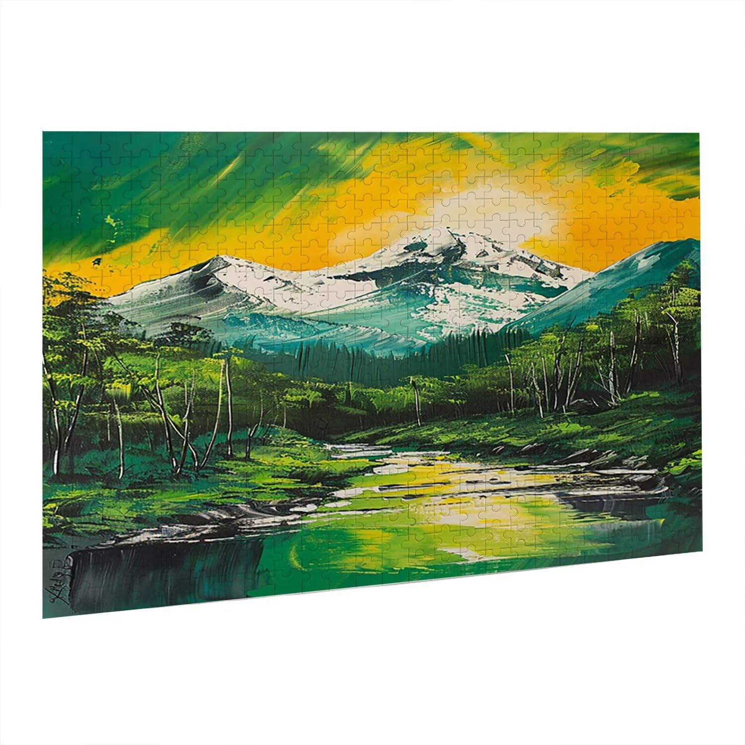 Jigsaw Puzzle, 6000 Pezzi Puzzle Classici, Acqua Di Montagna Puzzle Rilassamento Intelligence, Mpossibile Difficile Puzzle Impegnativo per Adulti Puzzle Gioco Familiare, Regalo per Amore Vista fr0-488