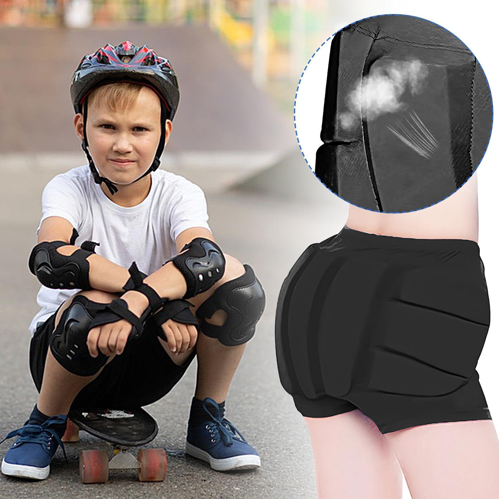 Spodenki ochronne z ochroną bioder, wyściełane spodenki, Crash Pad ImpactGear, spodenki narciarskie, ochraniacze na biodra snowboardowe, zwiększona ochrona przed uderzeniami do jazdy na nartach, jazdy