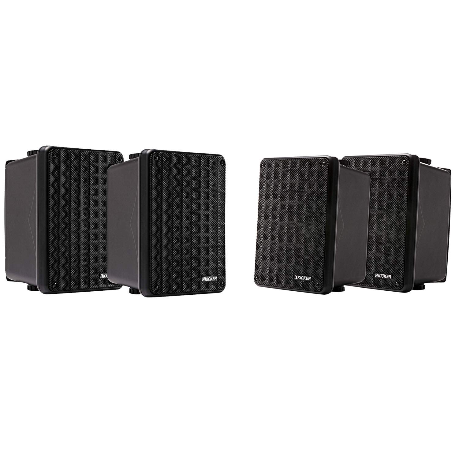 Buy Kicker KB6 2way Full Range Indoor Outdoor Speakers (Set for 4