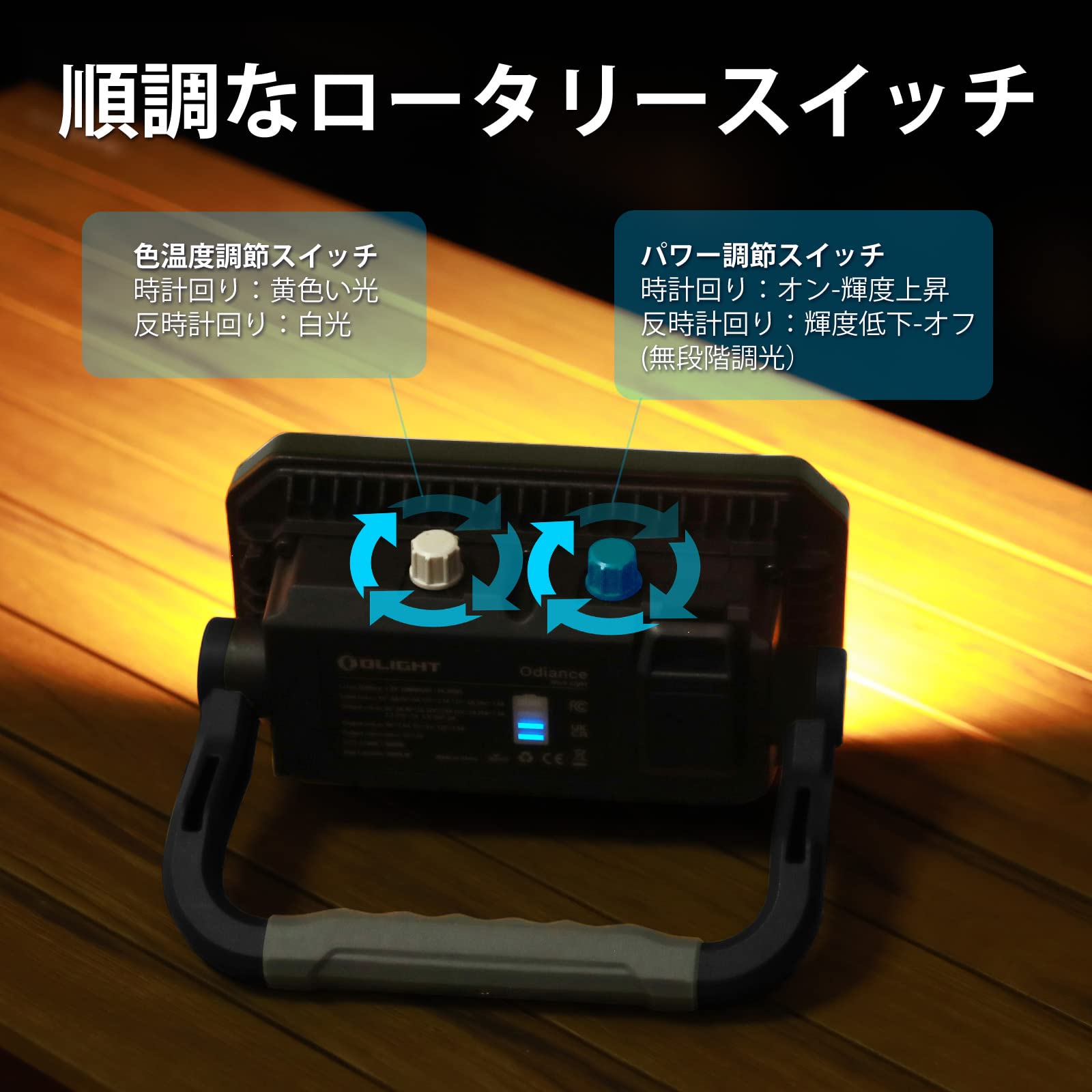 Amazon.co.jp: OLIGHT(オーライト) Odiance 作業灯 COBワーク