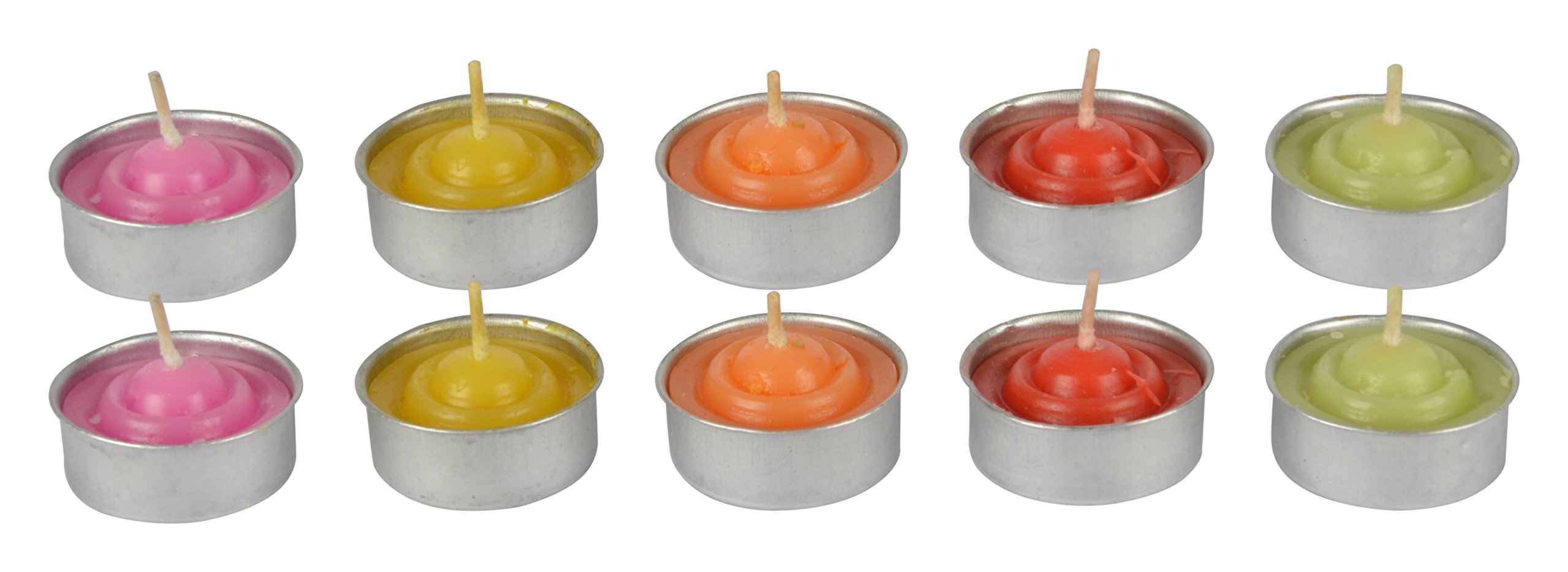 IllumeLAMP & CANDLES Wax Tea Light Candle (3 cm x 3 cm x 2 cm, Set of 10)