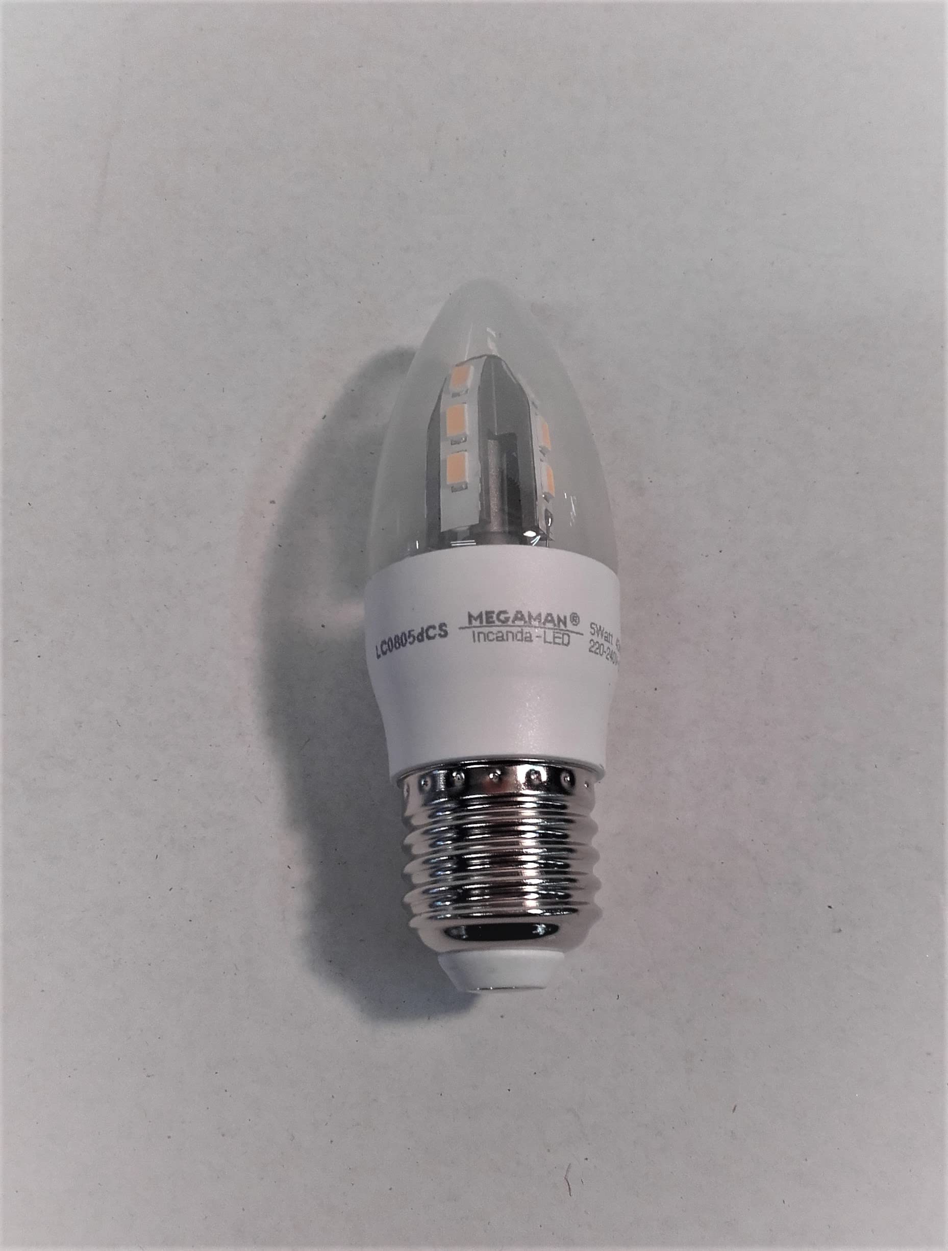MEGAMAN _ Bulb _ Flame LAMP / INCANDALED / E27 / 5W / 400LM / 100 