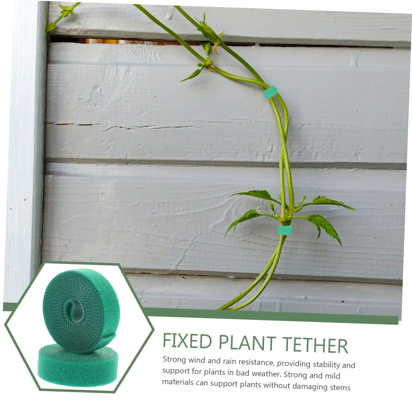 4stücke Wiederverwendbare Pflanzenbinder Flexible Gartenbänder Unterstützung Und Fixierung Von Pflanzen Pro Rolle Grün Für Tomaten Und Andere Gewächse
