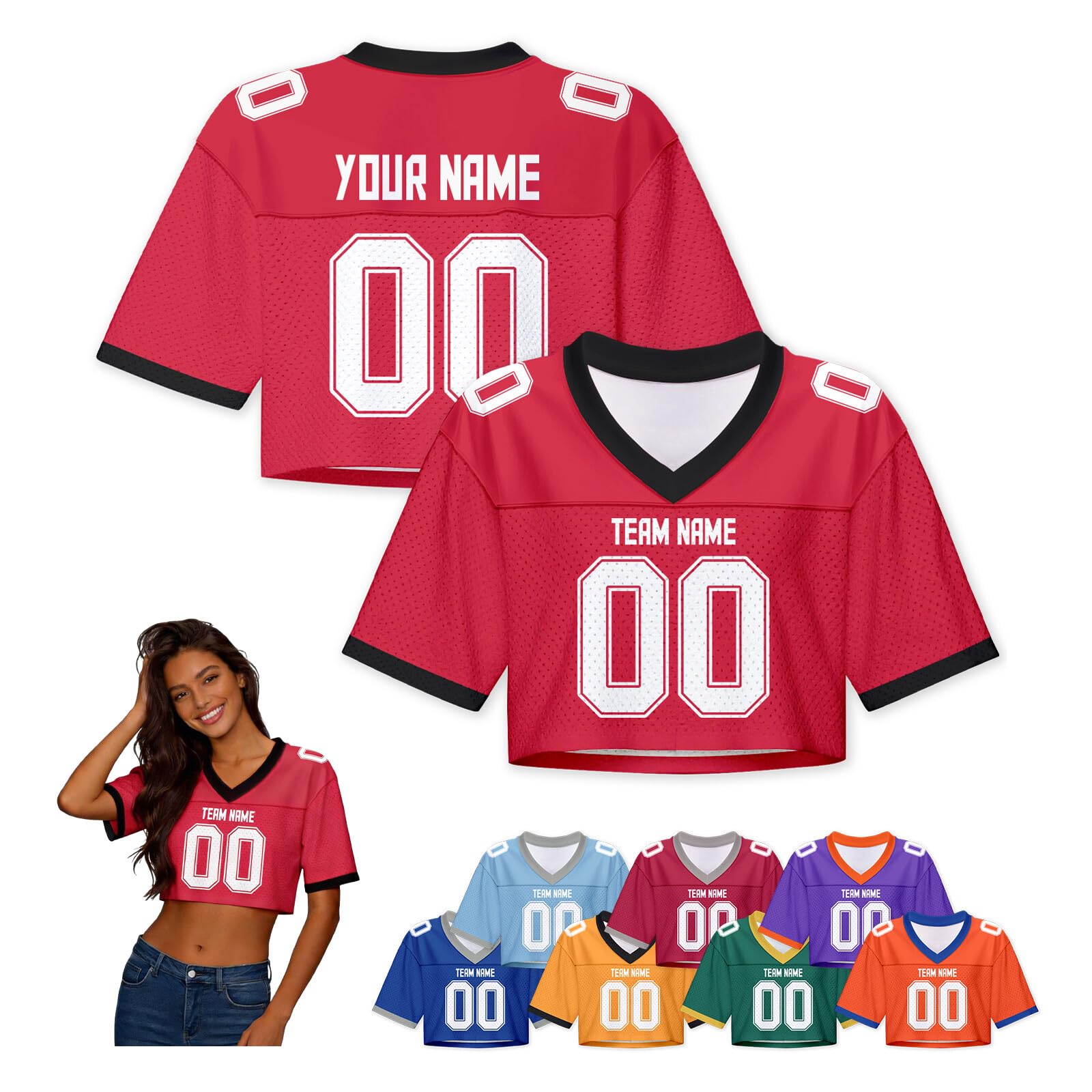 Custom College Women Football Jersey