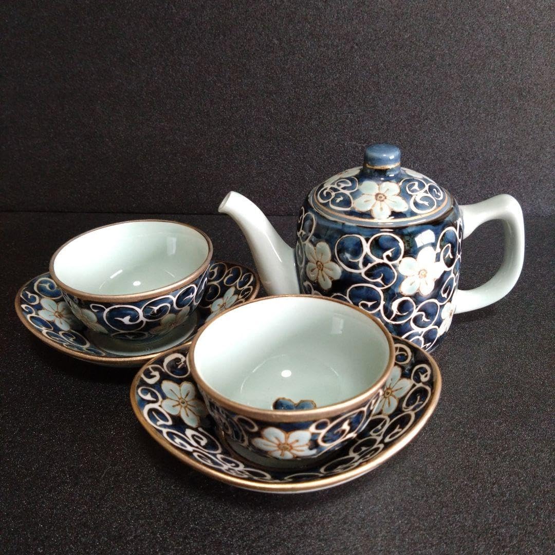 京焼 清水焼 土淵陶あん とうあん窯 オクシマ湯呑 5客セット 京焼 色絵付け 京焼 清水焼 土淵陶あん とうあん窯 オクシマ湯呑 5客セット 京焼