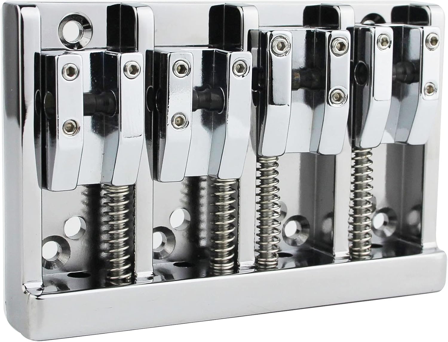 Guyker Guitar Bass Bridge 4String AStyle Bass Bridge .656″ .687″ .718″ .750″ .787″.687