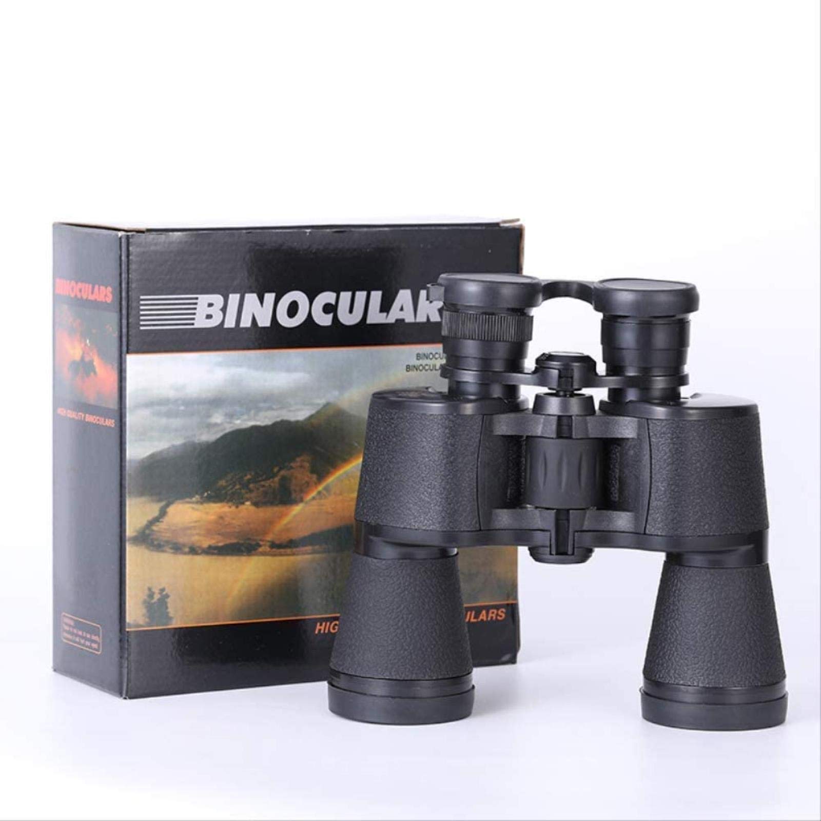 Telescopio monocular Alta Potencia, binoculares pequeños y compactos, Impermeables, 20x50, ultratransparentes, Alta Transparencia y Antideslizantes para Exteriores.