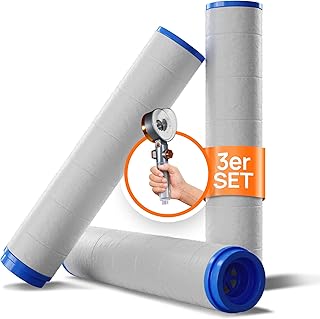 POWERLAP® Duschkopf Ersatz-Filter | 2 in 1 PP-Baumwoll-Filter für gereinigtes & weicheres Wasser | POWERWASH Funktion für eine gesunde Kalk & Chlor freie Wasser-spar Dusche