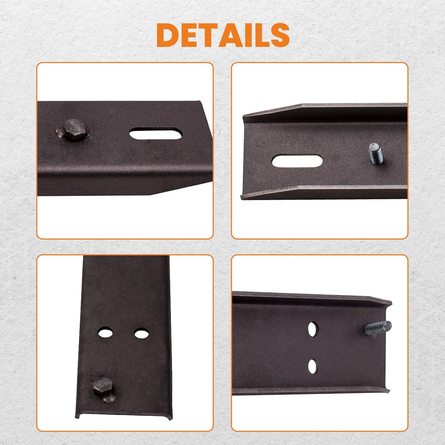 maXpeedingrods Bucket Seat Extenders for Chevrolet Chevy El Camino/Chevelle for Buick Skylark Oldsmobile Cutlass 1966-1972 Seat Mounting Bracket for for Pontiac GTO/Grand Prix/LeMans Tempest