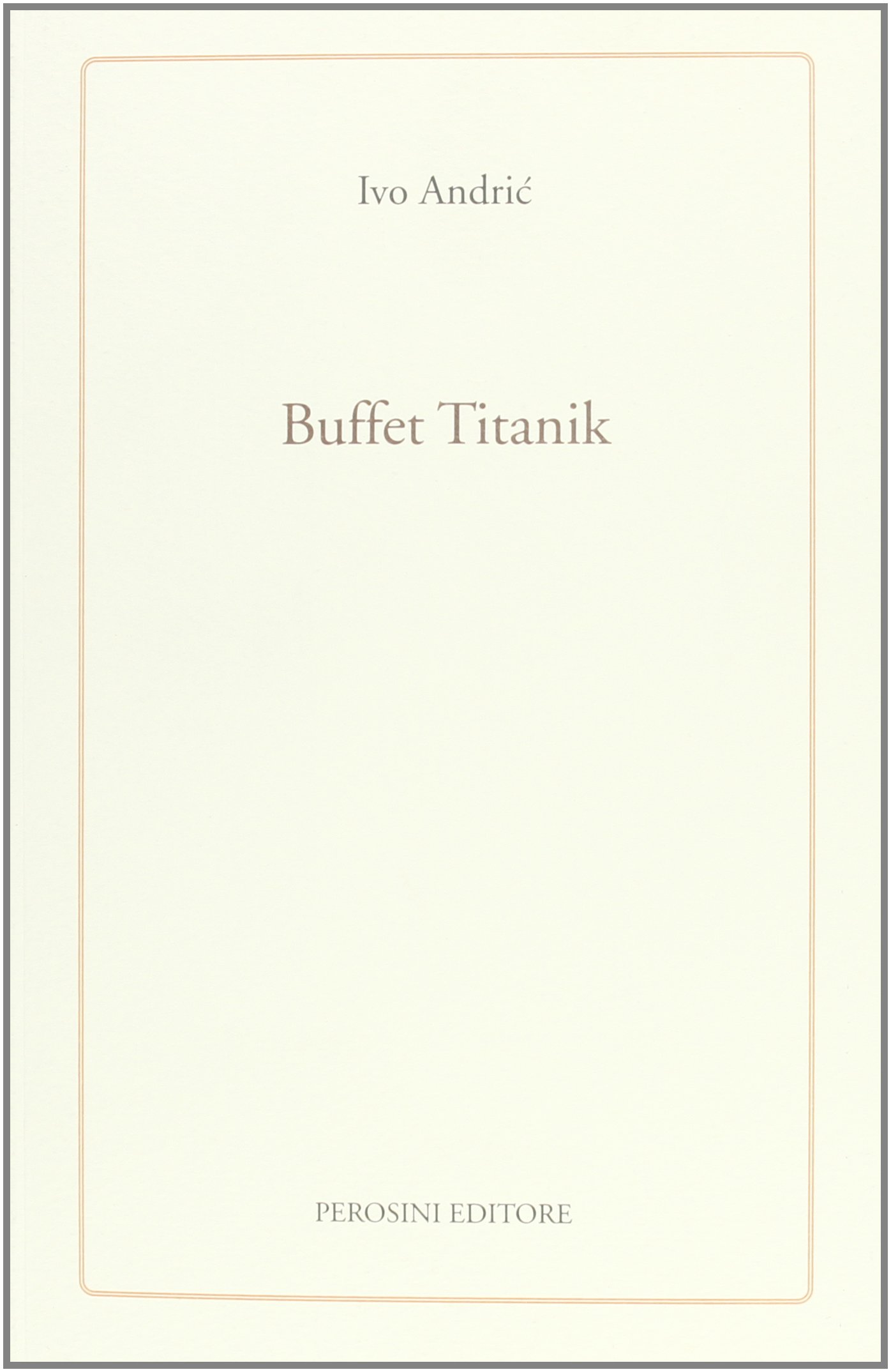 Buffet Titanik. Bambini. Il secondo giorni di Natale