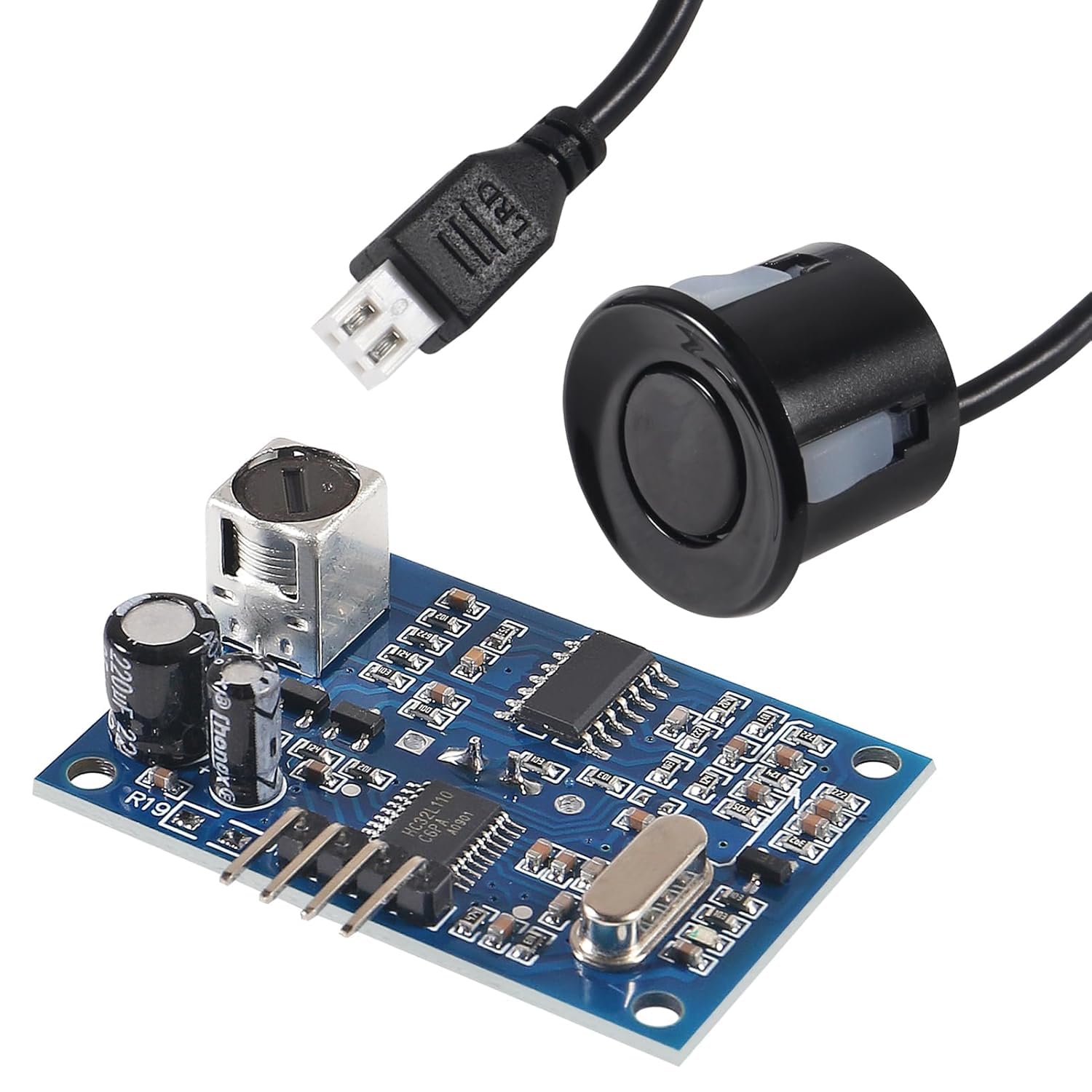 3Pcs JSN-SR04T Integrated Ultrasonic Distance Measuring Sensor Transducer Module Car Backing Radar Waterproof