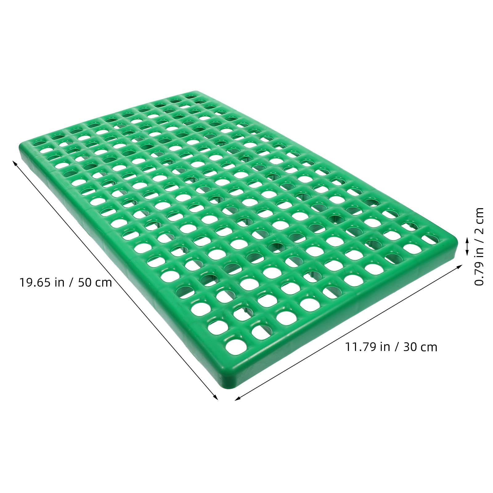 4 szt. mata do klatki dla królików 50x30 cm plastikowa podkładka z otworami oddychająca mata pod stopy, chroniąca podłogę, do klatki dla szynszyli, klatka zwierząt, z siatki