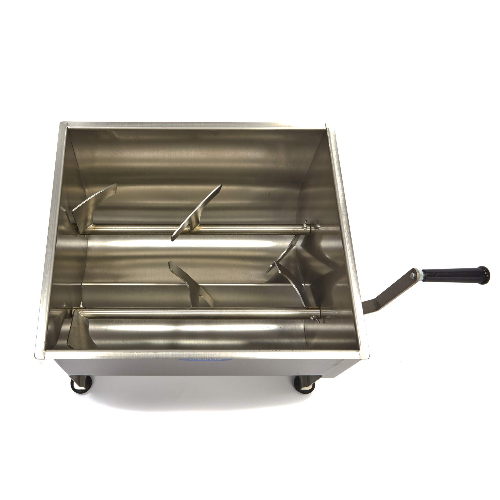 Maxima Mixeur à viande gastro - 40 l - 35 kg de viande - Double axe - Manuel