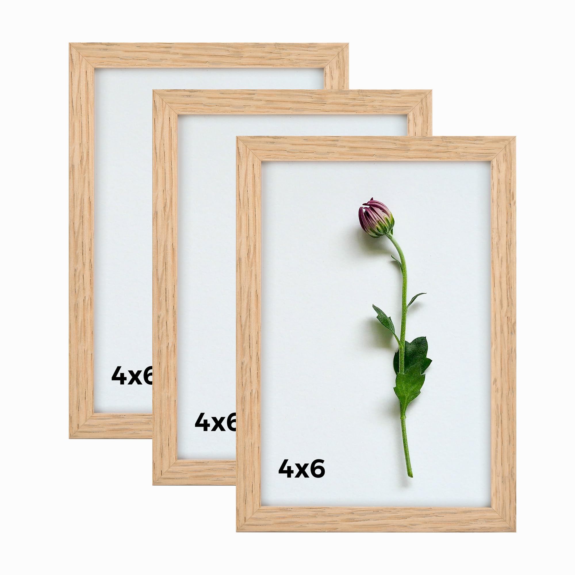 Cadres photo incassables en bois de chêne et plexiglas pour protéger vos souvenirs