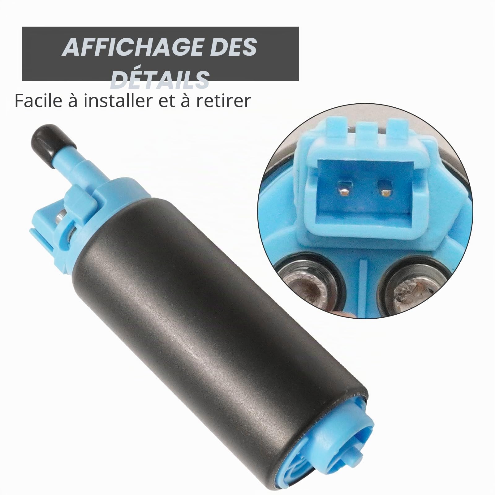 MGF WFX100670 Pompe à carburant de rechange pour Vauxhall Frontera 2.0i 2.4i 1991 1992 1993 1994 1995, remplace WFX100670z AC 25165280 ITP304