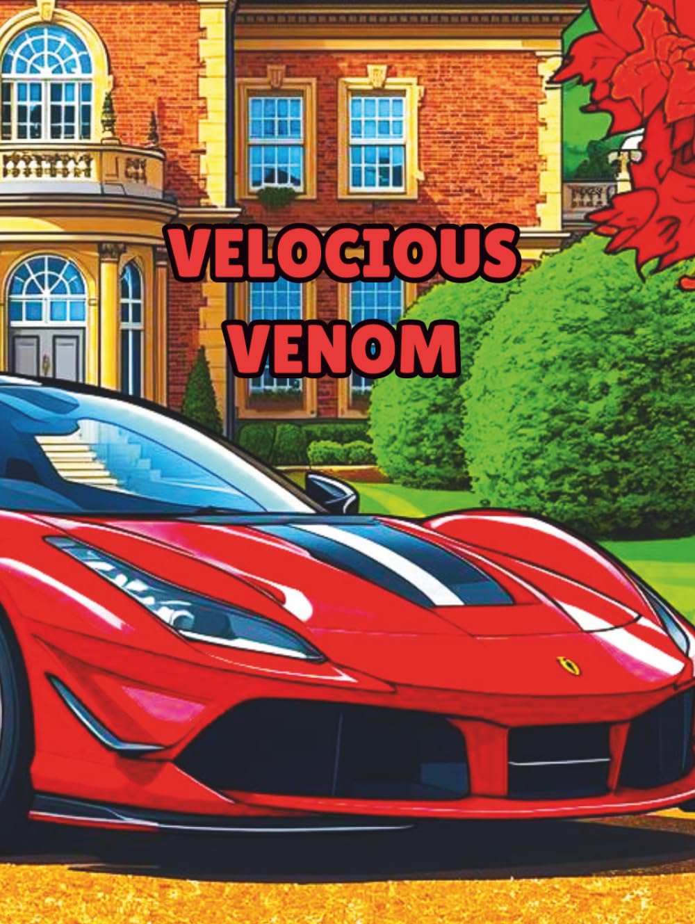 VELOCIOUS VENOM: A colouring book of timeless, pedigreed masterpieces. (Cars for enthusiasts , Muscle Cars, Hot Rods and Torrid Roadsters.)
