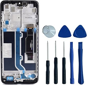 for TCL 30 XL Screen Replacement with Frame 30xl T671G T701DL LCD Screen Display Touch Digitizer Assembly Frame Replacement 6.8