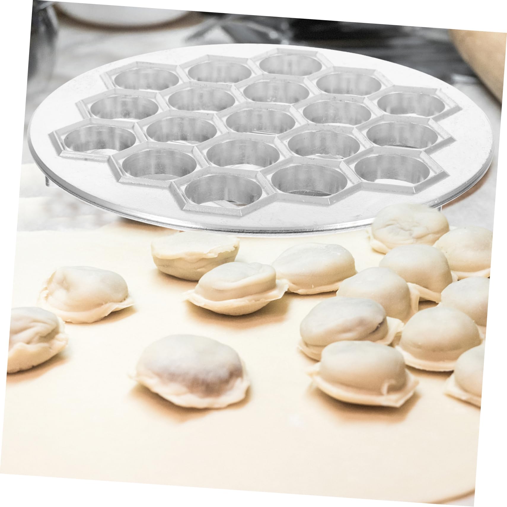BESTYASH Stampo per Ravioli Macchina per Pelmeni da Cucina Stampi per Ravioli da Ristorante Utensili per Preparazione di Alimenti Pasta Artigianale e Ripieni Preferiti