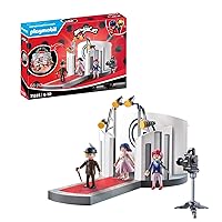 PLAYMOBIL Miraculous 71335: Sfilata di Adrien a Parigi, Include Marinette