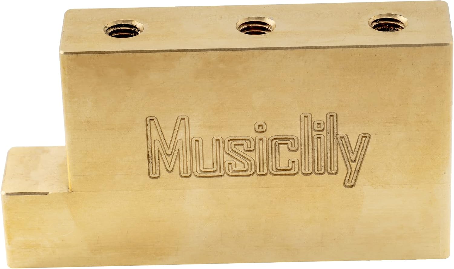 Musiclily Ultra Solid 32mm Fat Brass L Shape Tremolo Block for Floyd Rose Locking Tremolo Bridge Electric Guitar