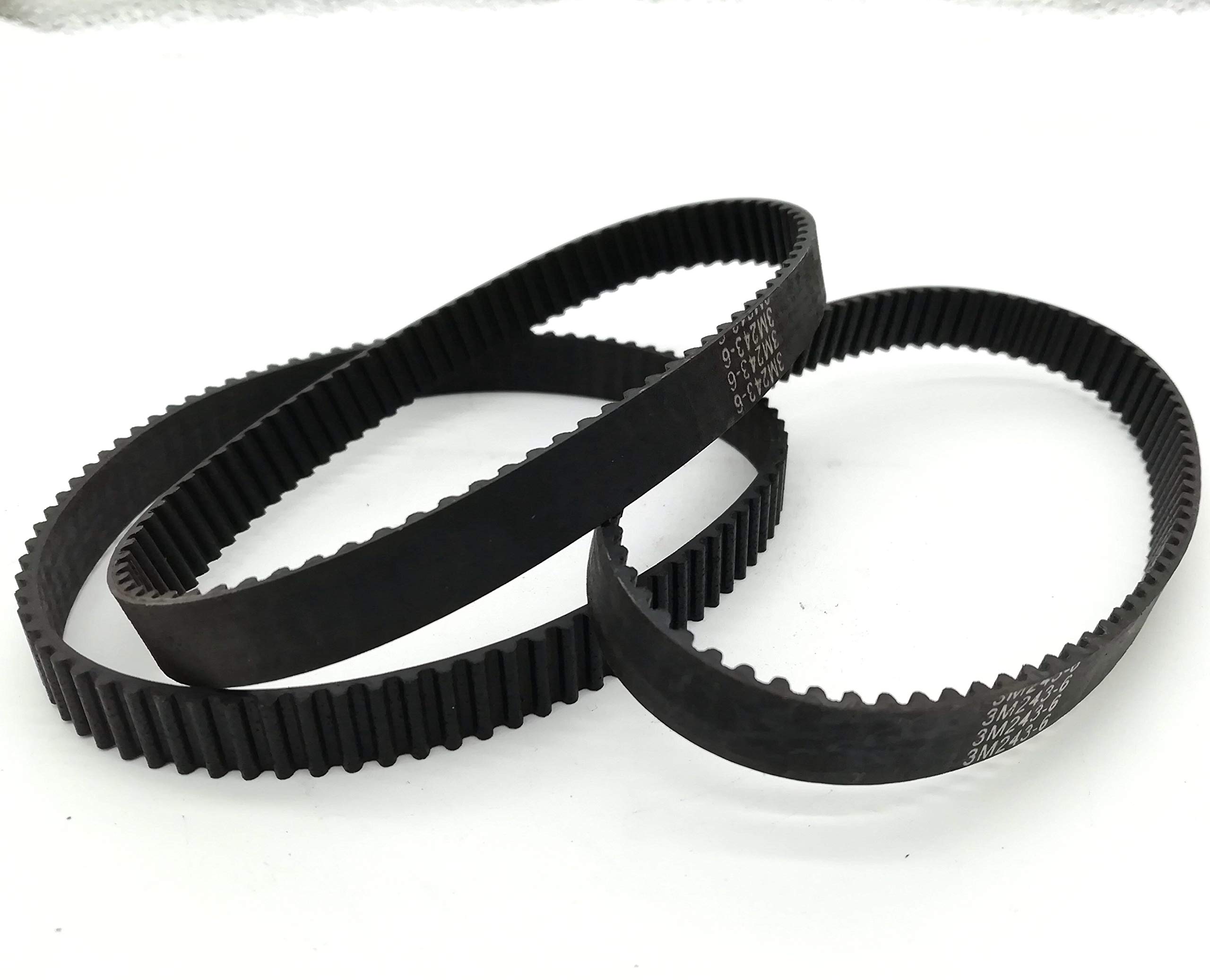 Transmission Belts HTD 3M, Timing Belt, Closed-loop, 243mm length, 81 teeth, 6mm width - (Number of Pcs: 10pcs)