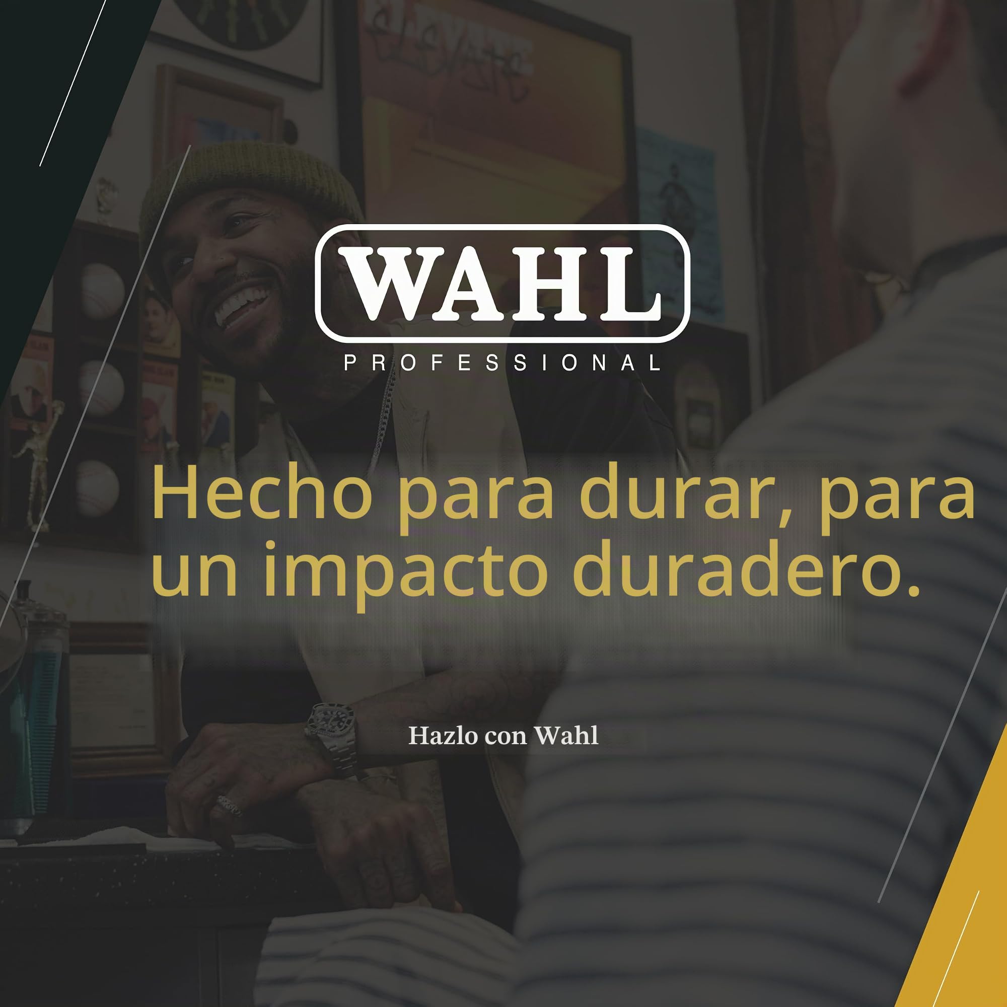 Wahl Professional Cortapelos de alta visibilidad, corte de precisión, control de velocidad adaptable, tiempo de funcionamiento de 135 minutos