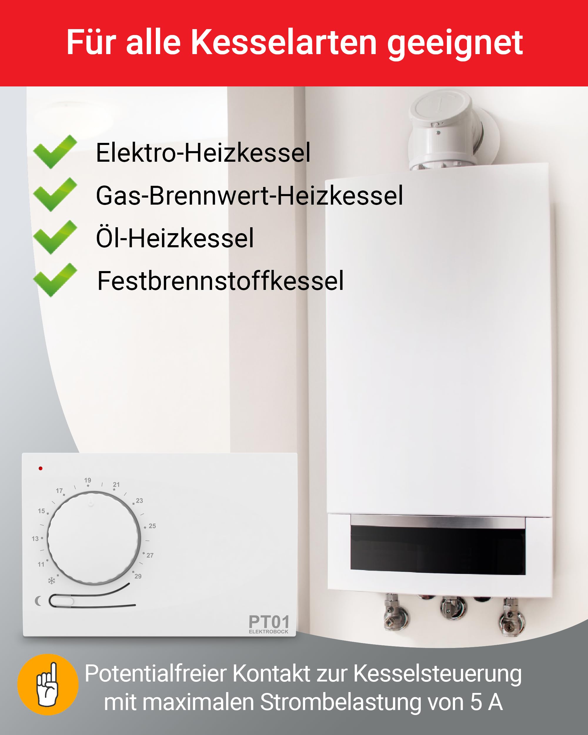 Termostato elettronico con abbassamento automatico