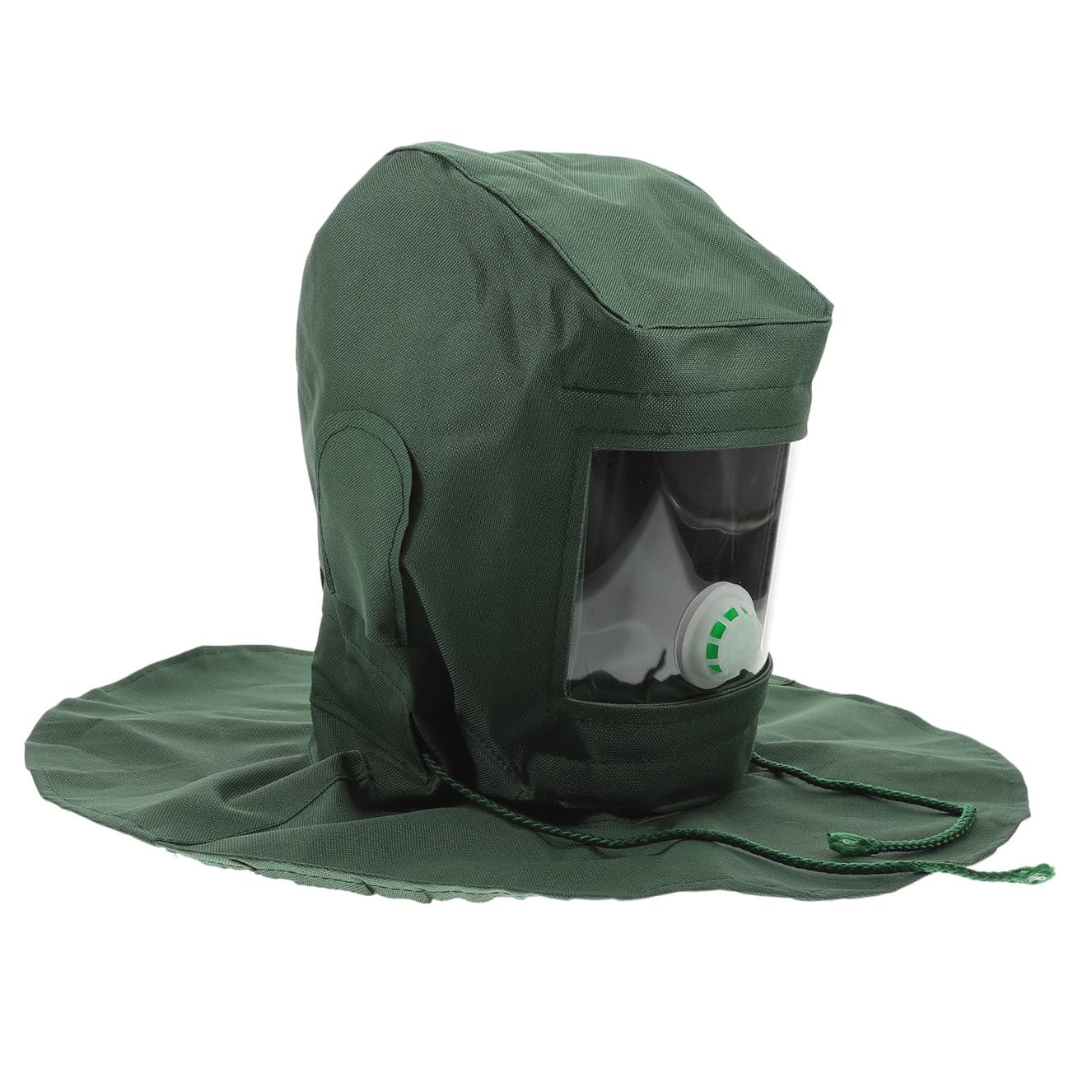 Lurrose Sandblasting Hood Durable Sand Mask with Canvas Lightweight Protective Gear for Dust Grinding and Polishing Use