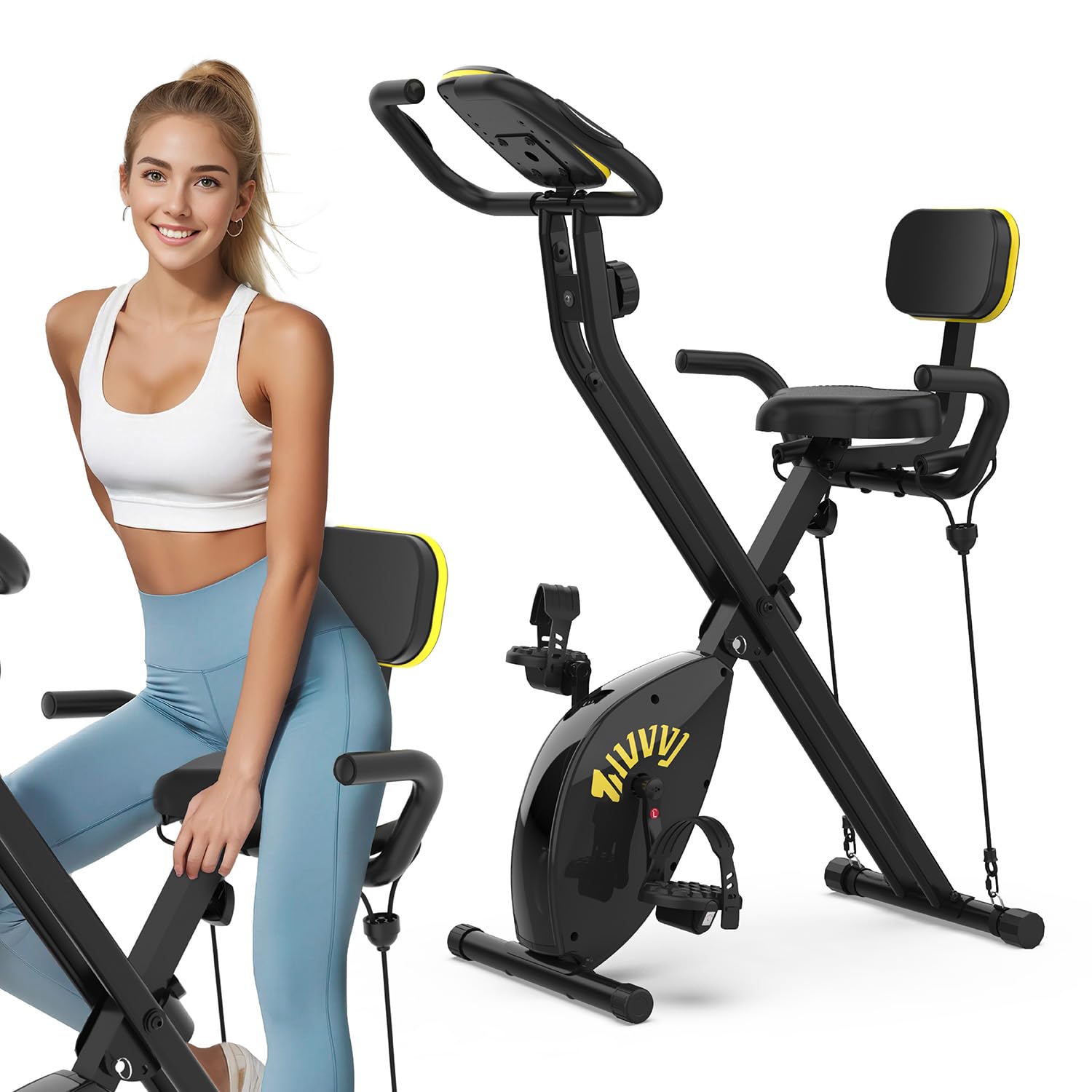 Workout Bike Cheap Foldable Exercise Bike MERACH Folding Exercise