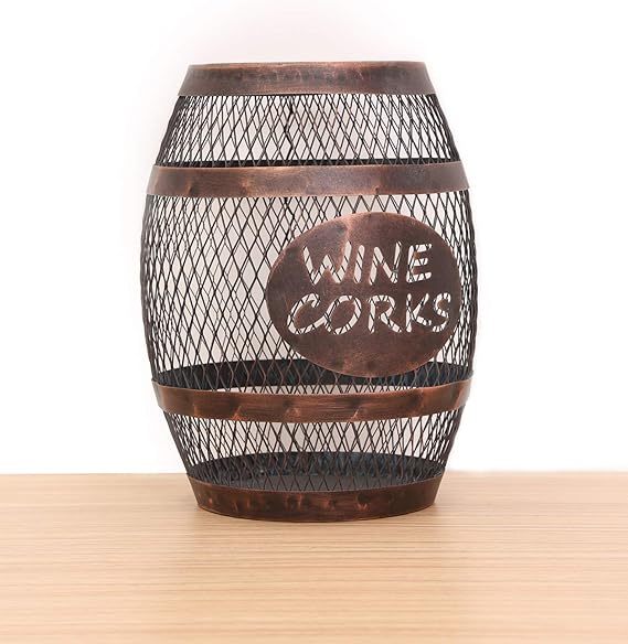 SODUKU Wine Barrel Cork Holder, Wine Cork Holder, Cork