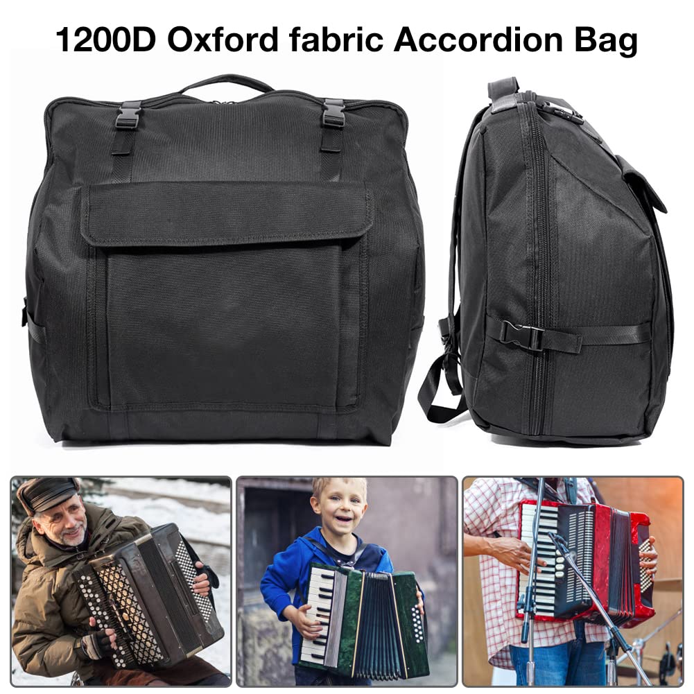 Funda blanda para acorón – Bolsa para acorón para músicos, funda para acorón hombro para suministros acorón bajo 48/60/72/80/96/120