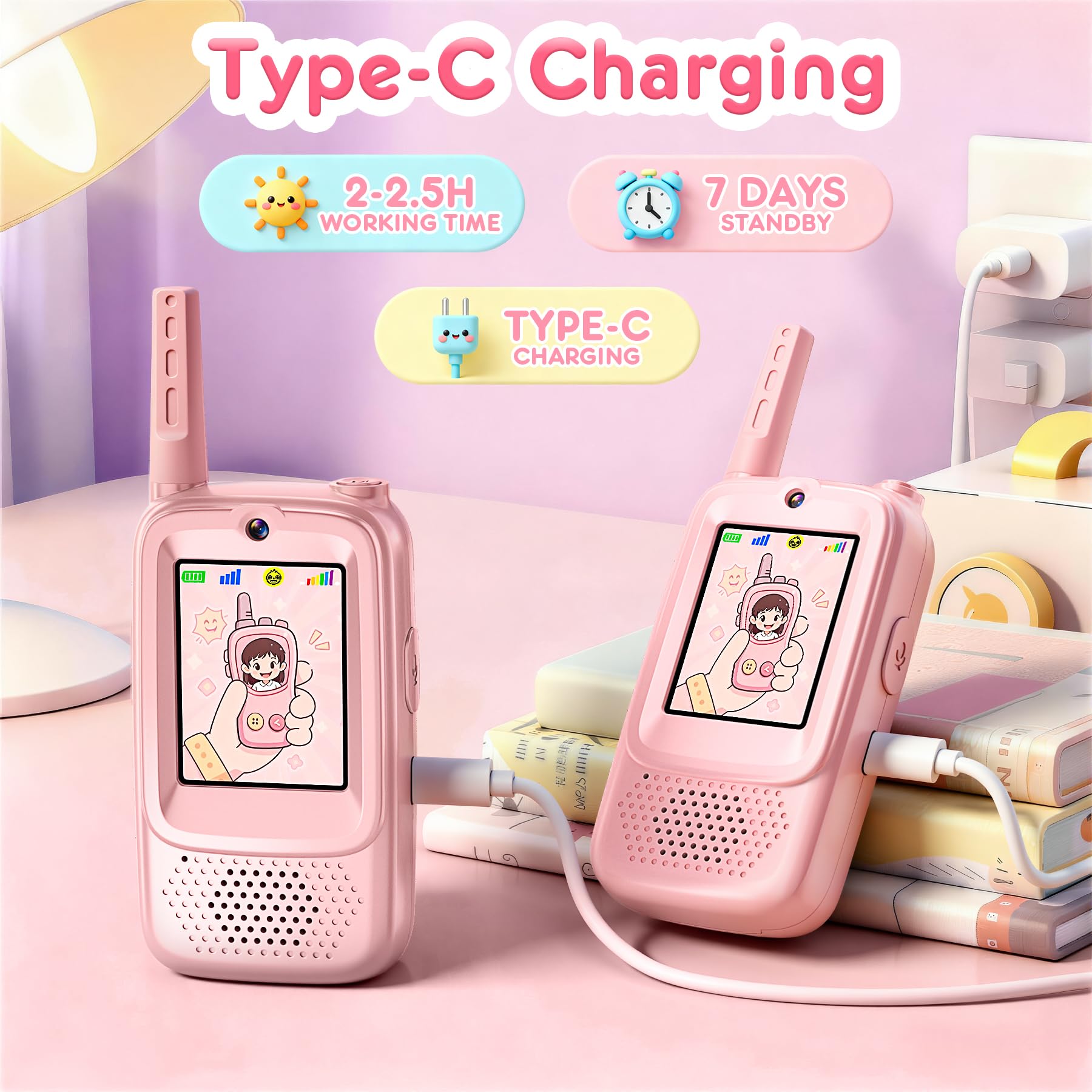 Walkie-Talkie para niños para Exteriores