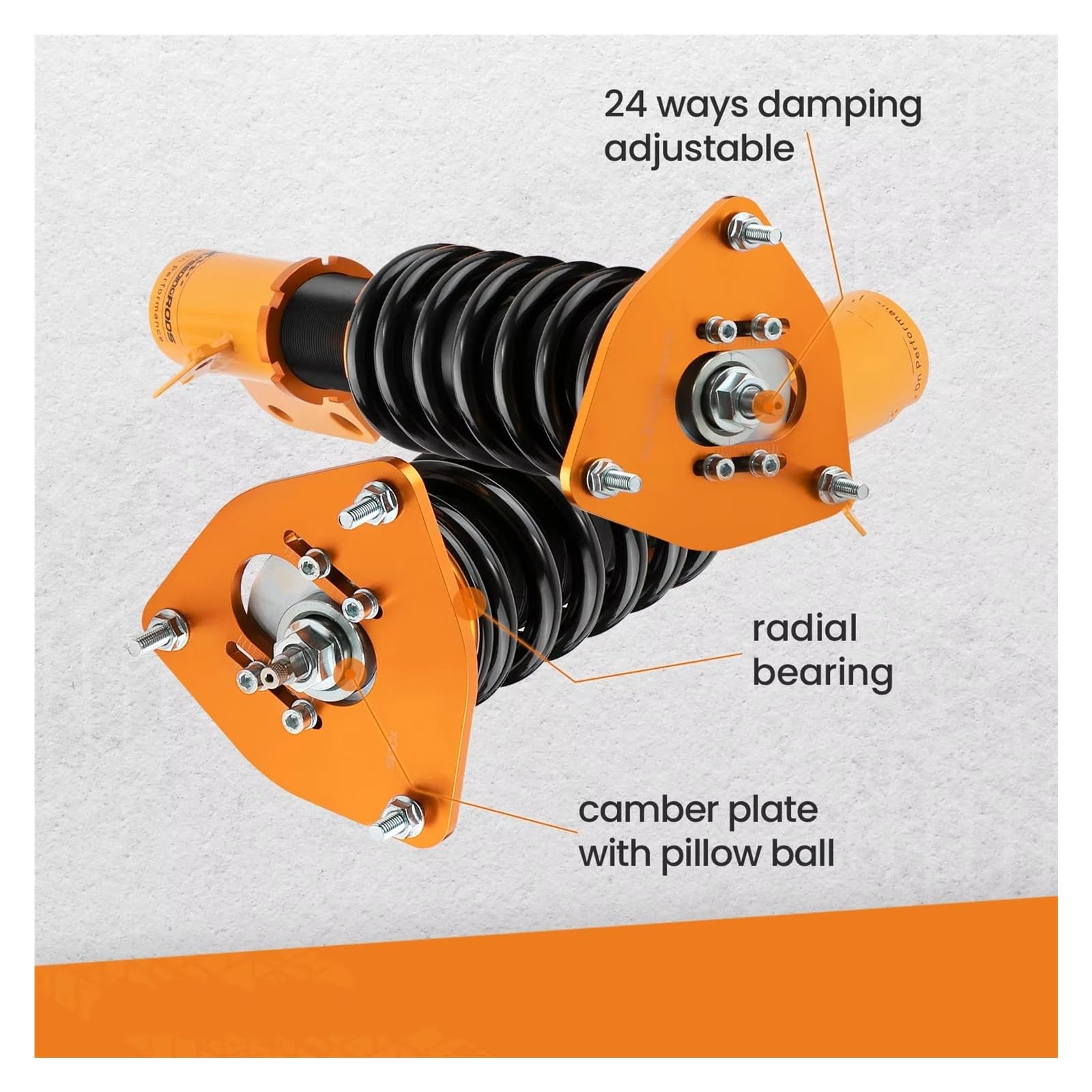 Ammortizzatori Per SUBARU Per Forester 2003 2004 2005 2006 2007 2008 Kit Di Sospensione SG Ammortizzatore Regolabile A 24 Vie Coilovers Sospensione Pneumatica