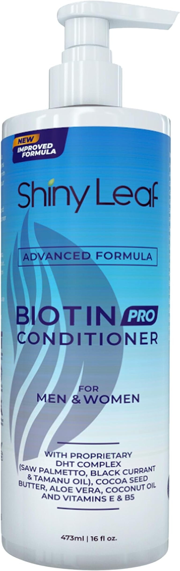 Biotin Conditioner For Natural Hair Advanced Formula Sulfate-Free, Paraben-Free Conditioner, Anti-Hair Loss Conditioner, For Hair Growth, Moisturizing, For Thicker and Fuller Hair Huge 16 oz. (473 ml)