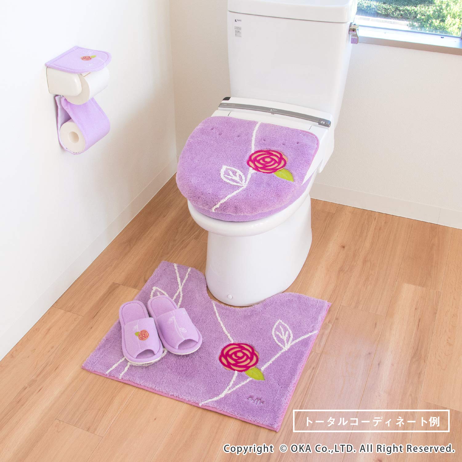 Amazon｜オカ(OKA) エトフトリア トイレットペーパーホルダーカバー