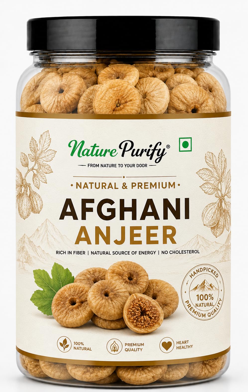 Nature Purify Premium Afghani Anjeer (Dried Figs) 1kg | Naturally Sweet & Fibre Rich | Fresh & Hygienically Packed Dry Fruits | Healthy Snacks-picture-18
