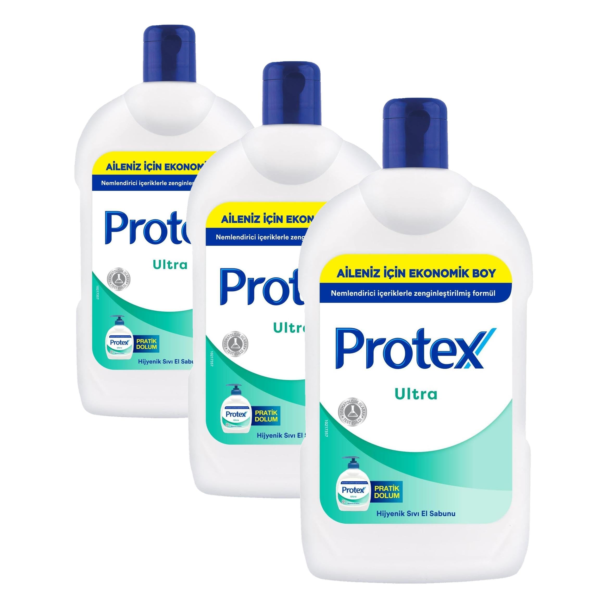 Protex Ultra Koruma Sıvı Sabun 1.5 L (3 paketi)