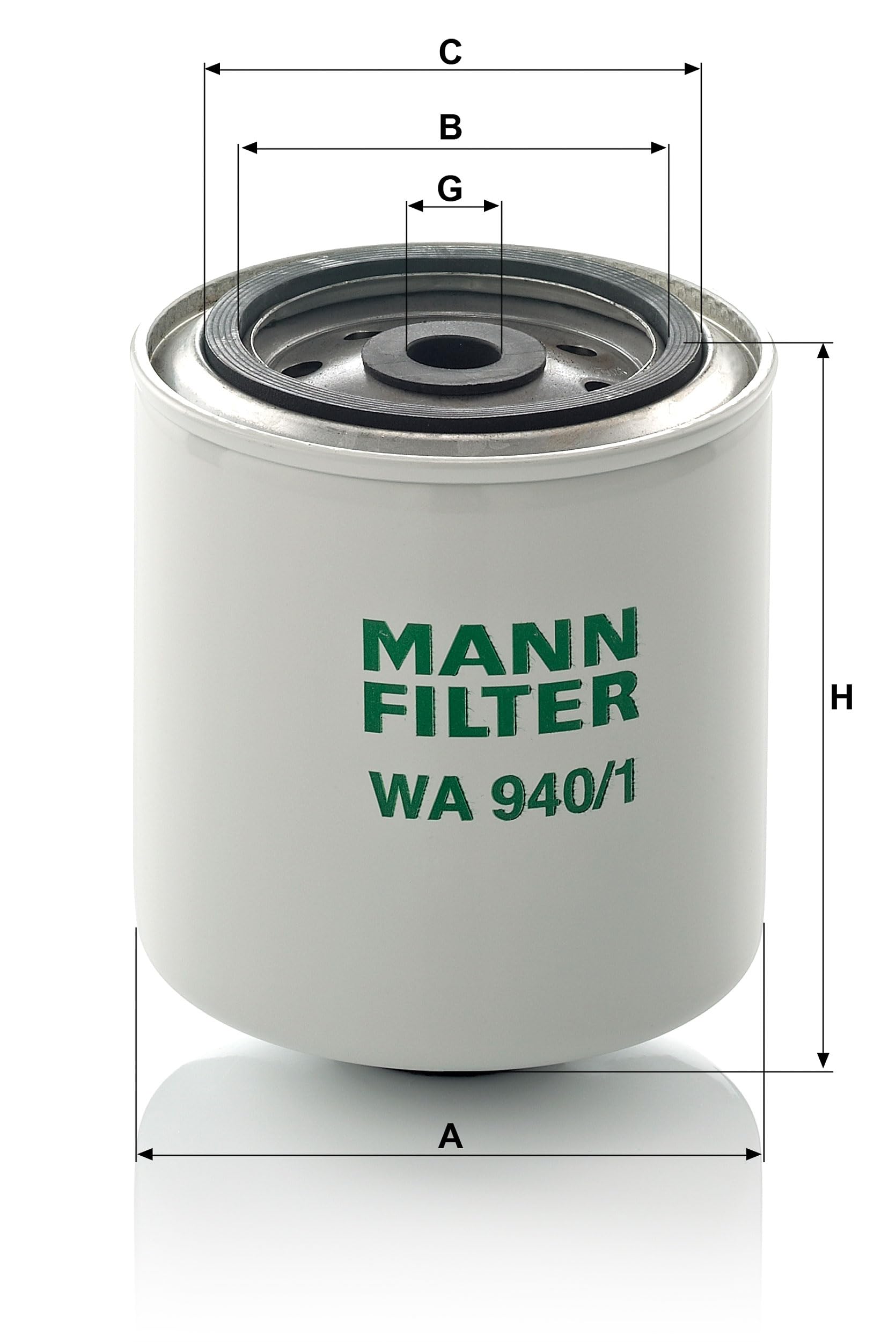 MANN-FILTER WA 940/1 Liquido refrigerante per Veicoli industriali Bus