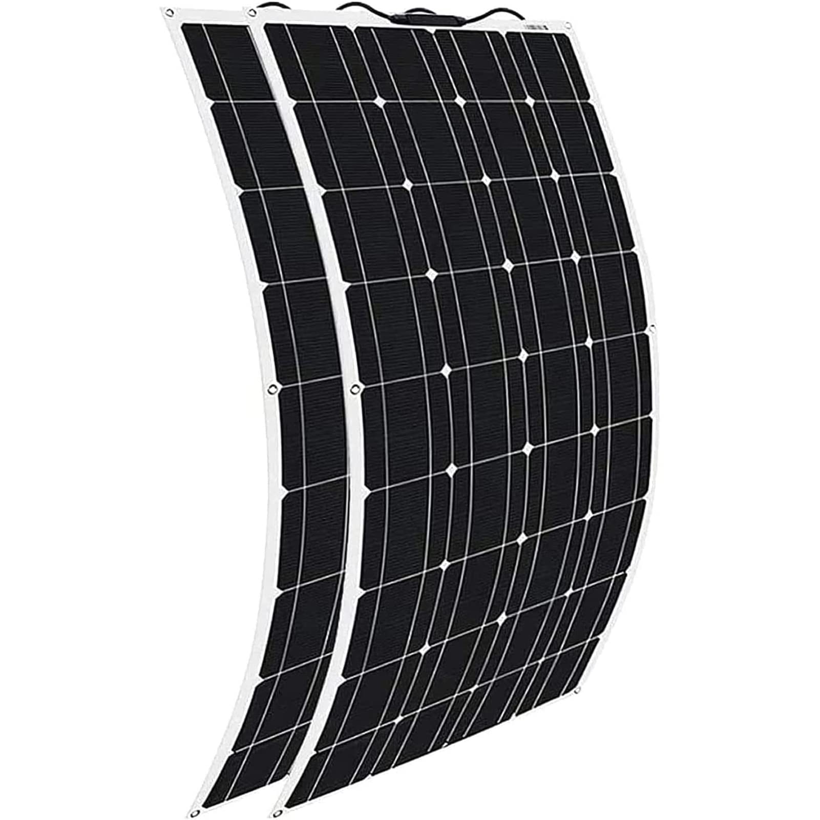 WYJZALLL Foldable Solar Panel 2X200W Portable Solar Panel Flexible Solar Panel with 2X40A Controller Mono Solar Battery Panel Solar Panel Kit for Motorhomes Yacht (Size : 600w)