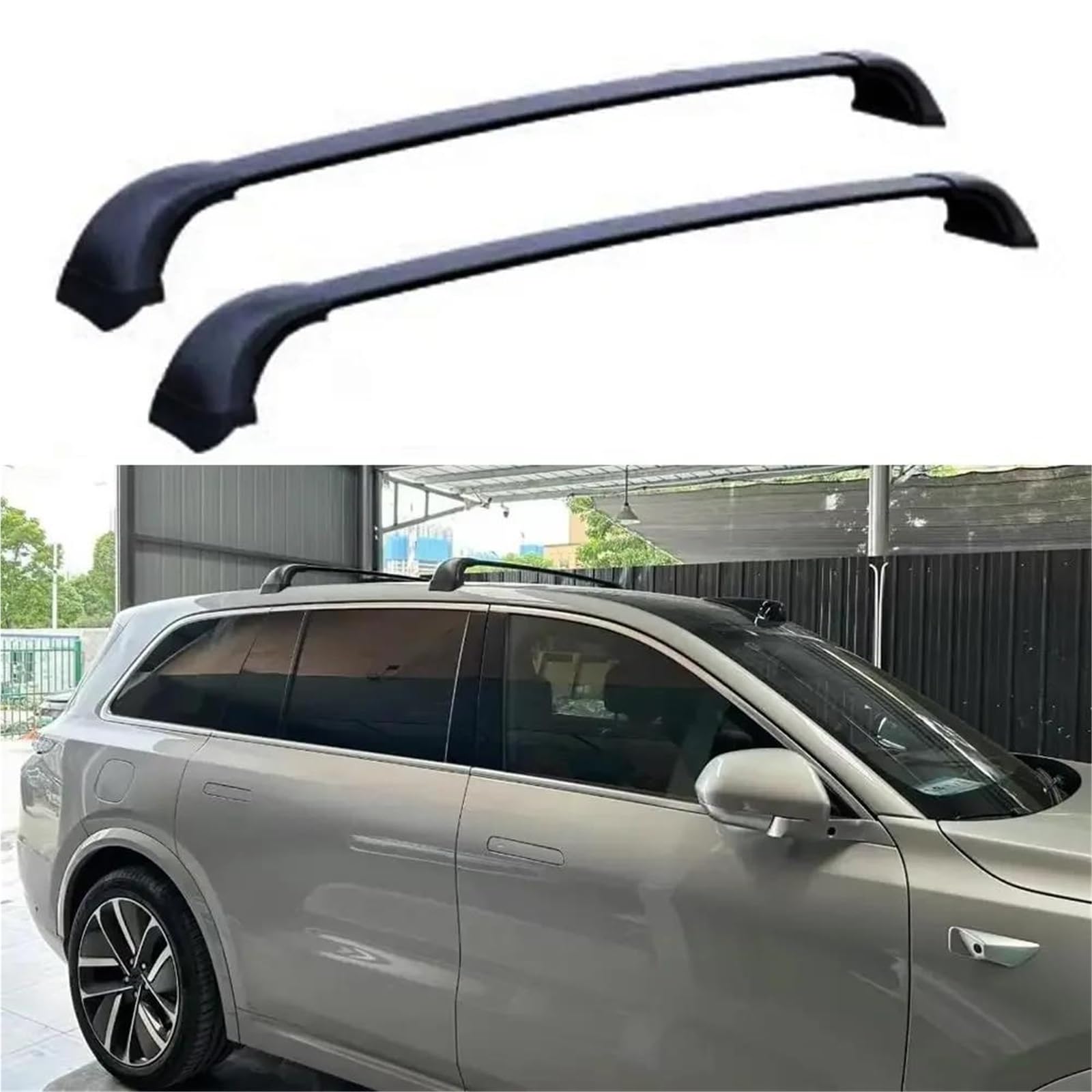 Railing Bar Cross Bars For LiXiang For Ideal L7 L8 L9 2022-2024 Roof Rail Rack CargoCrossbar Luggage 2PCS Universal Roof Bars