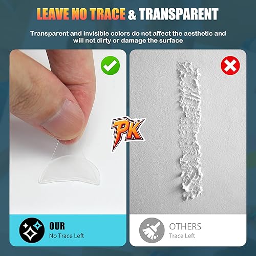 Miniatura 3 de Puntos adhesivos de doble cara, masilla de montaje extraíble, 360 puntos, puntos de pegamento de montaje de 0.59 pulgadas para figuras,