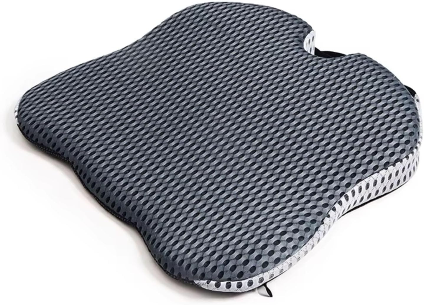 Wedge Seat Cushion for Height Boost for Tesla Model S 2016-2023, Firm EVA Foam Hip Lift Pad Car Non-Slip Ergonomic Booster Cushion,Grey product image