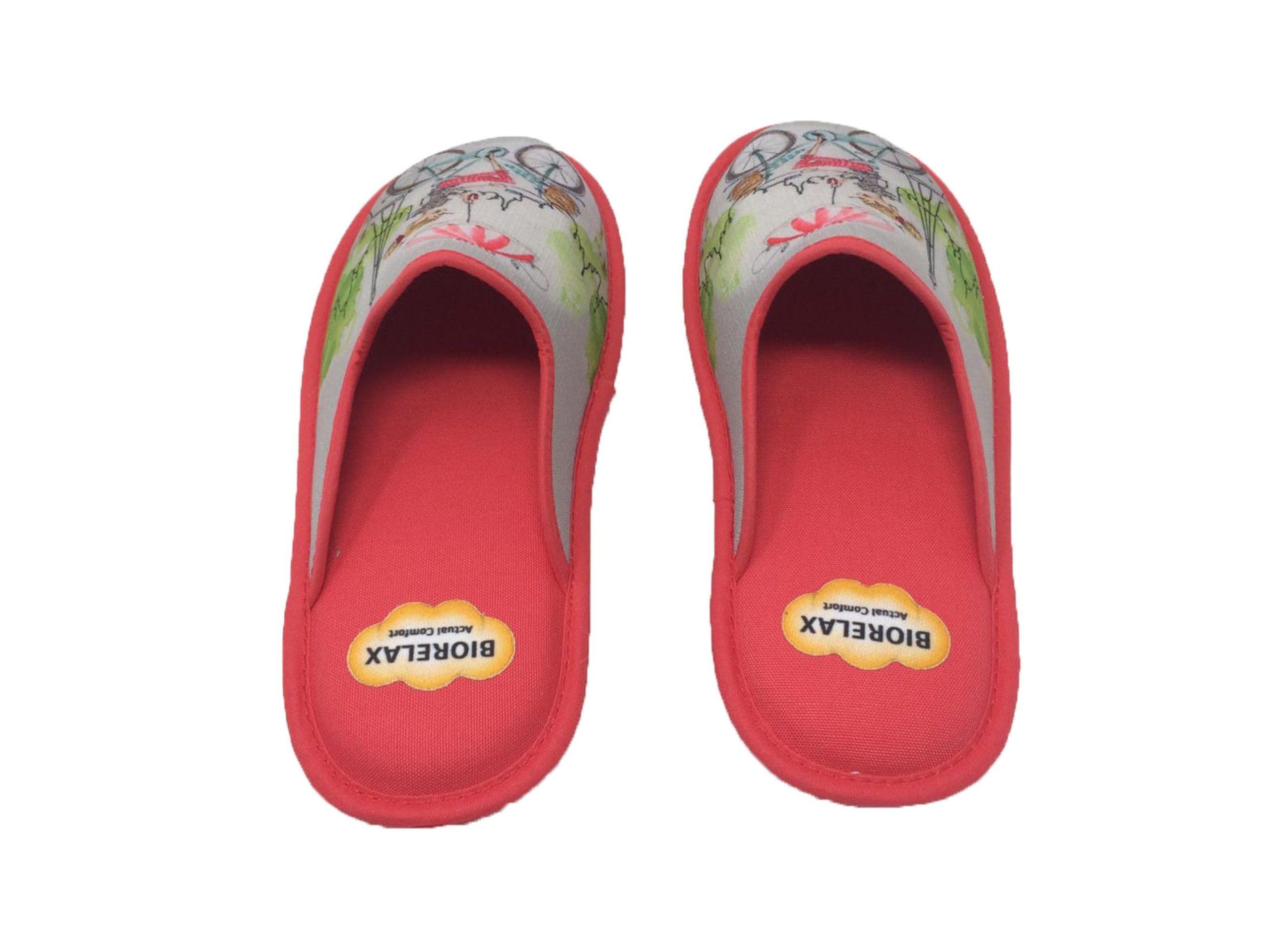 Biorelax Zapatillas de Estar por casa/Mujer Puntera Cerrada