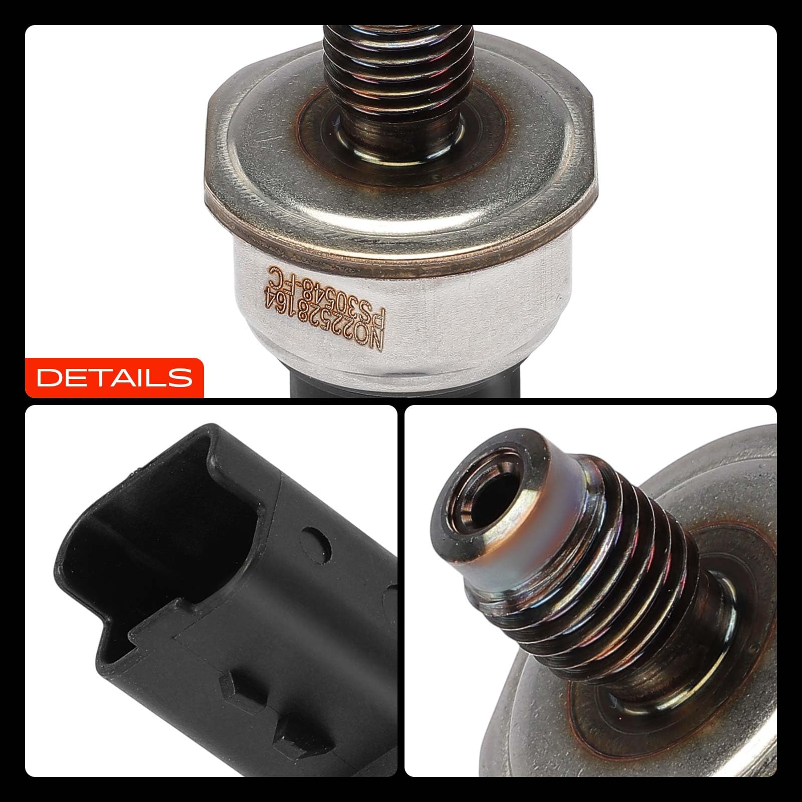 Frankberg Sensore pressione carburante PressioneregelValvola | Compatibile con Spacetourer Bus V TR.A.Veller Bus V 308 SW II L4 LC LJ LR LX C4 Picasso II 508 SW I 8E Replace# 9814383880