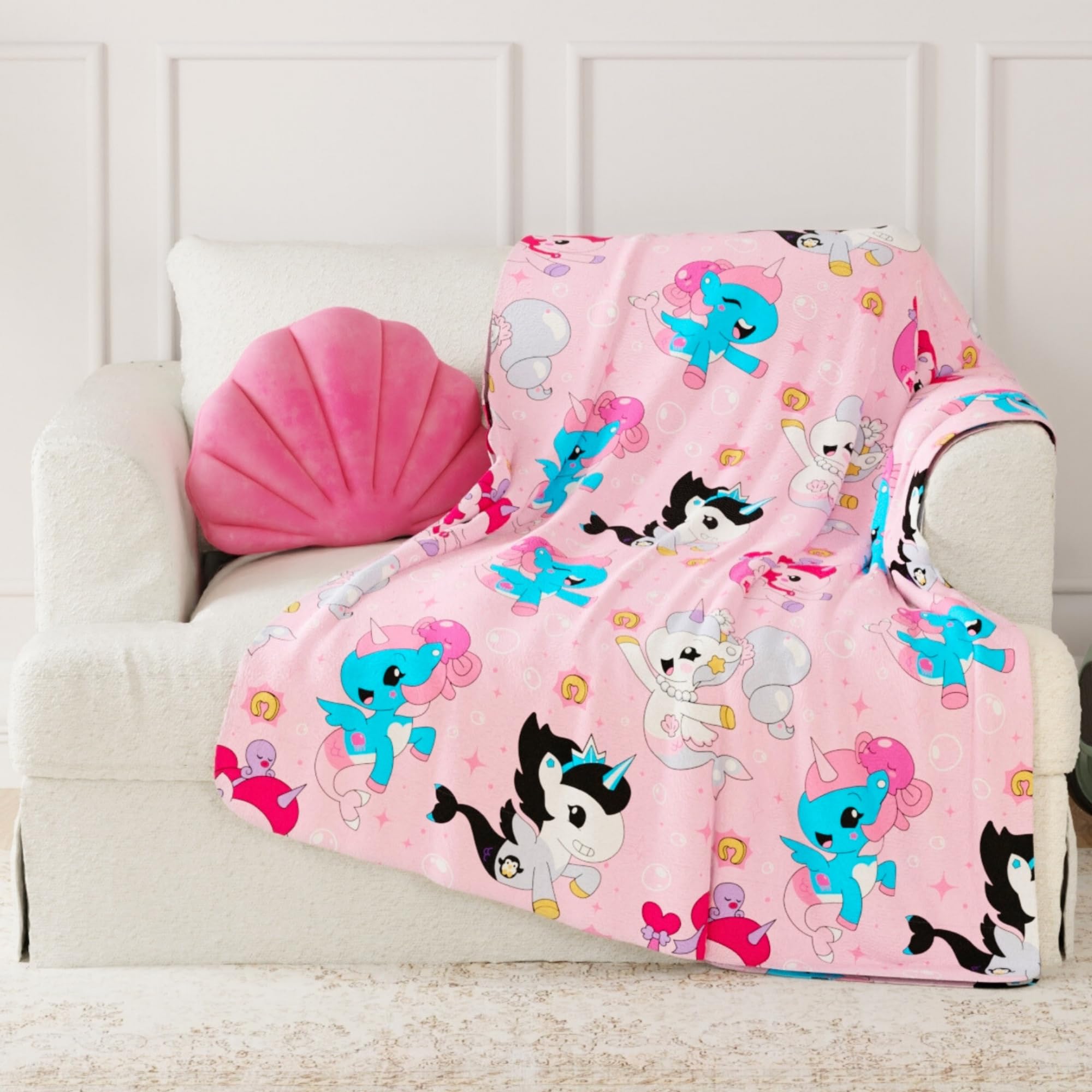 Amazon.com: Mermicorno Starfall Kids Bedding Super Soft Plush